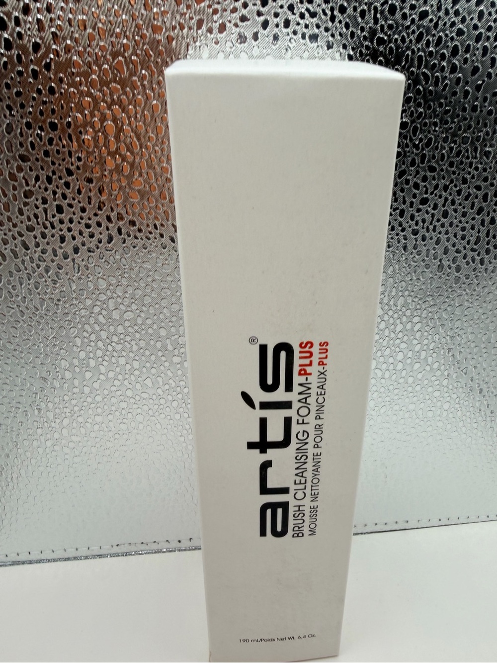 artis Brush Cleansing Foam Plus — White Packaging